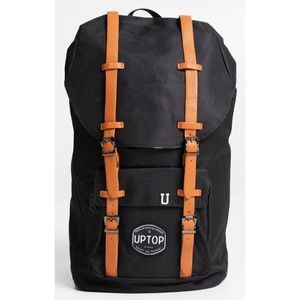 UPTOP DAILY BACKPACK BLACK WITH CAMO LINING NWT